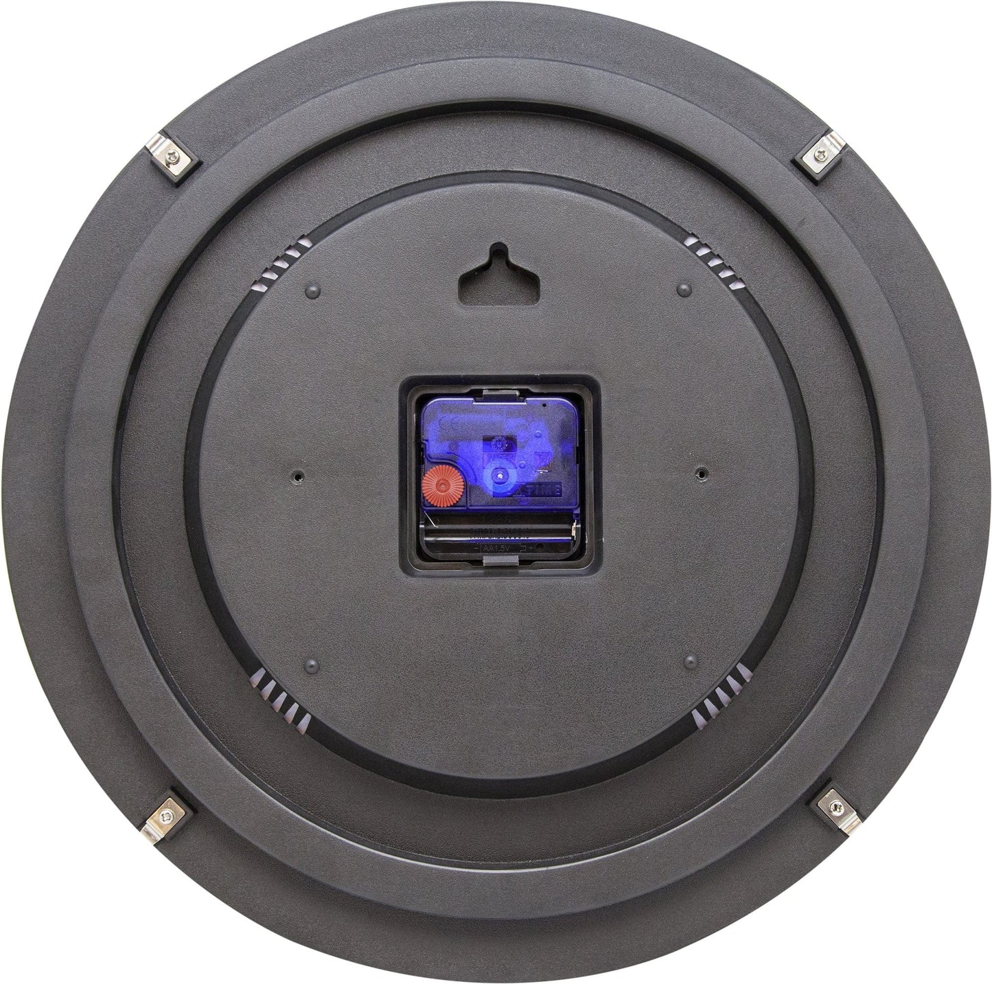 Wall clock -  35 cm  - Dome Glass - 'Basic Dome'