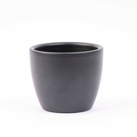Pot Boule anthracite matte