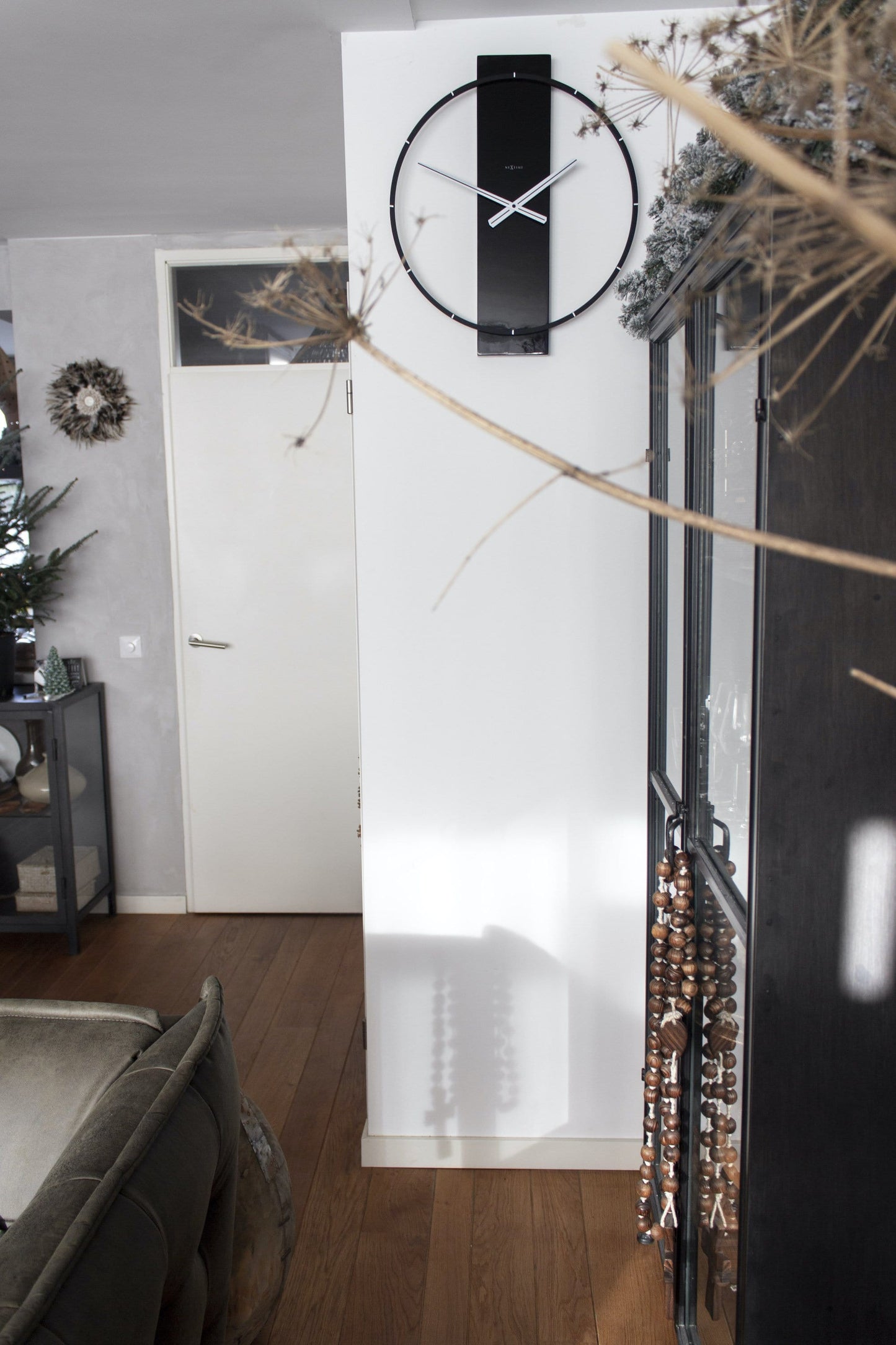 Wall clock - 50.8 x 58.2 x 4.3 cm - Wood/Steel