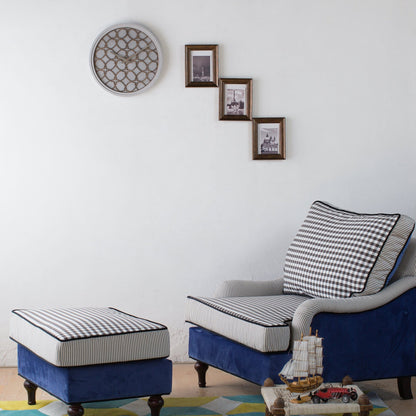 Wall Clock -  39.5 cm - Polyresin/Wood - 'Concreto love'