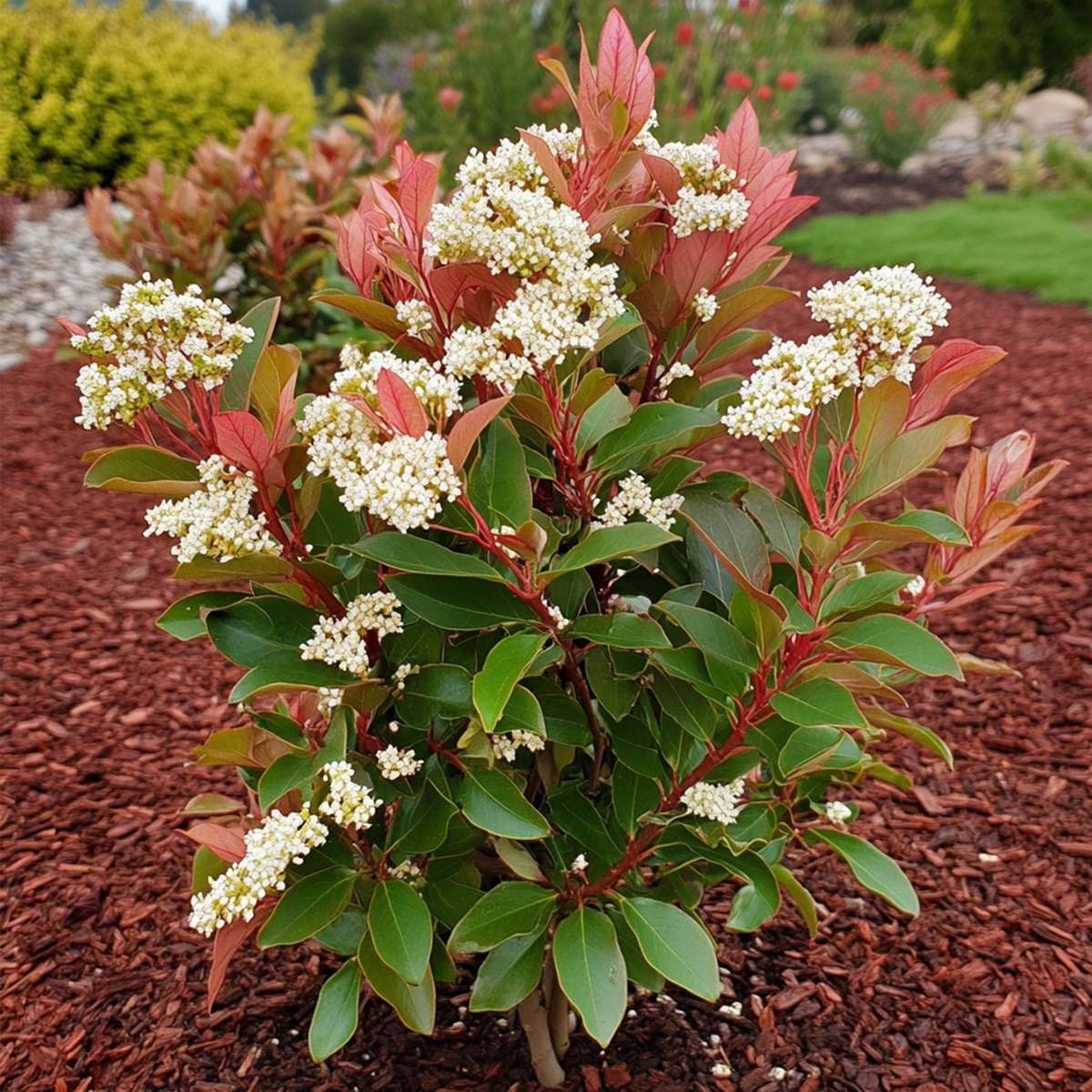 Photinia fraseri 'Red Robin' - Set van 2