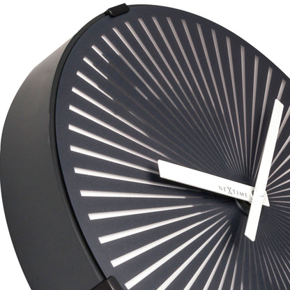 NeXtime Clocks wall clock featuring a 30 cm plastic design with a running man motion theme.