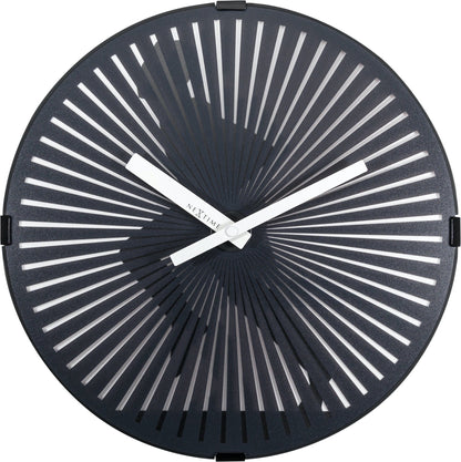 NeXtime Clocks wall clock, 30 cm plastic motion clock featuring a running man design.