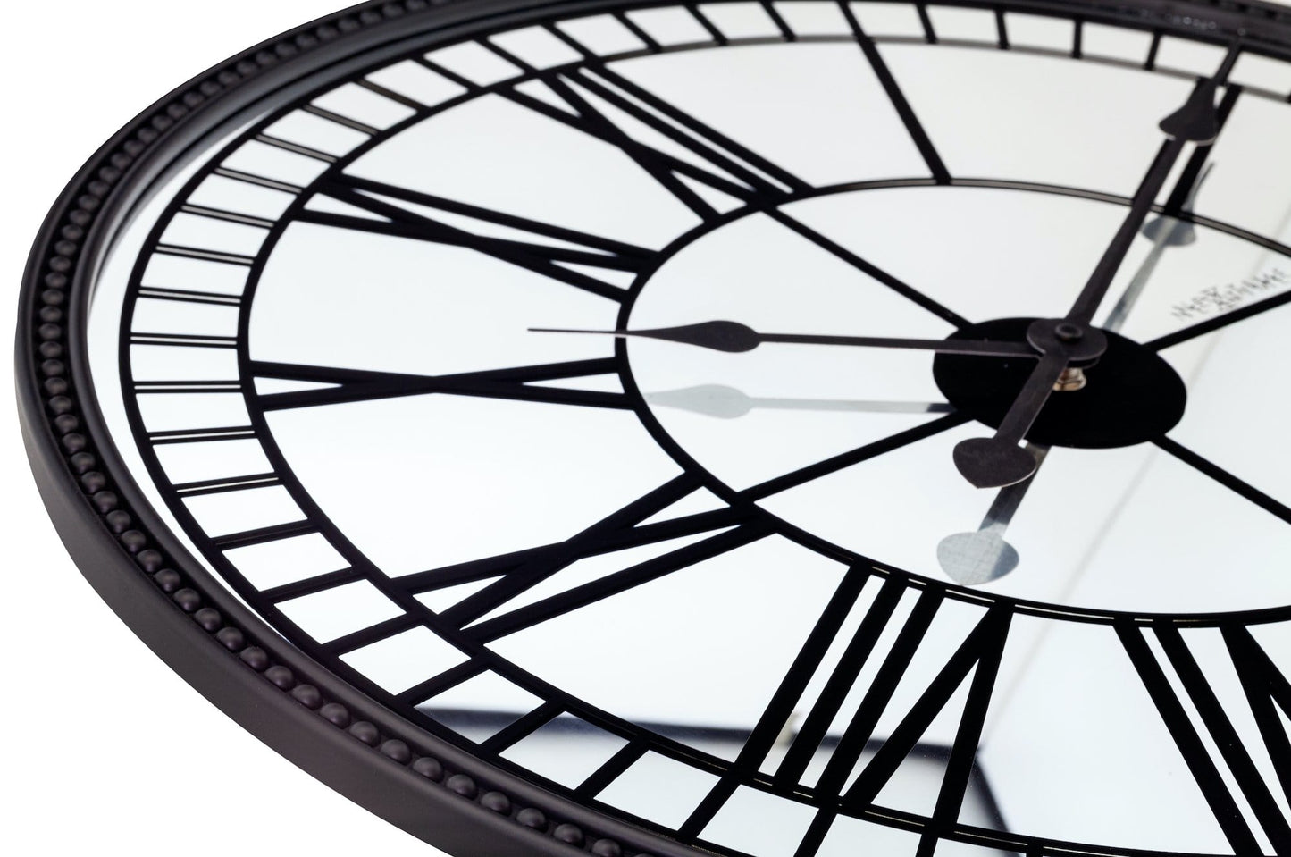 Wall clock -  56 cm - Mirror - 'Cleopatra mirror'