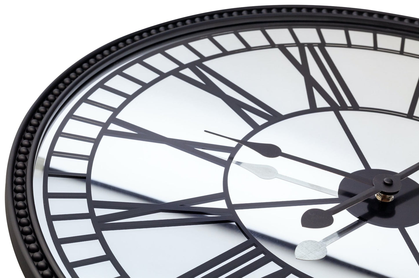 Wall clock -  56 cm - Mirror - 'Cleopatra mirror'