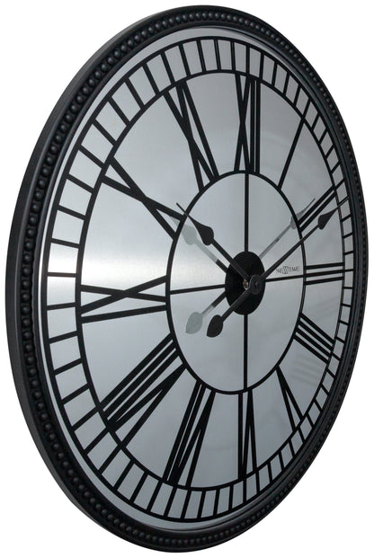 NeXtime Clocks Cleopatra mirror wall clock, 56 cm with reflective mirror finish, stylish decorative timepiece for wall decor.