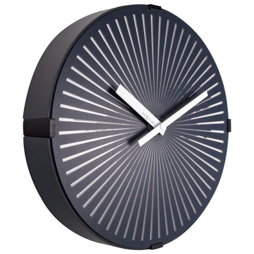 Wall Clock with moving Running Dog - 30.5cm