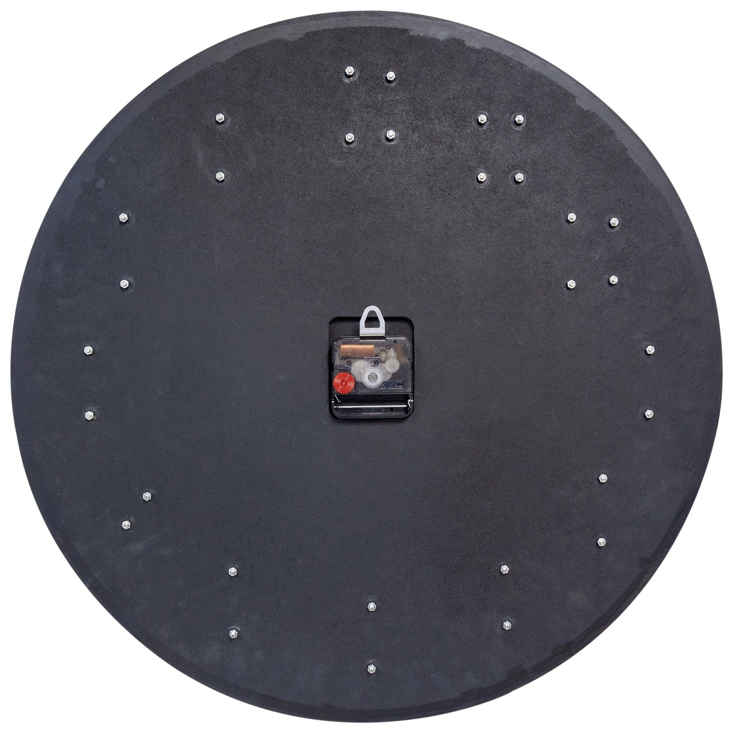 Large Wall clock 50cm - Silent - Wood/Metal - "Precious"