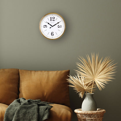 Wall clock – Wandklok | Quartz | 39cm - Wandklok | Florazo