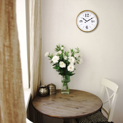 Wall clock – Wandklok | Quartz | 39cm - Wandklok | Florazo