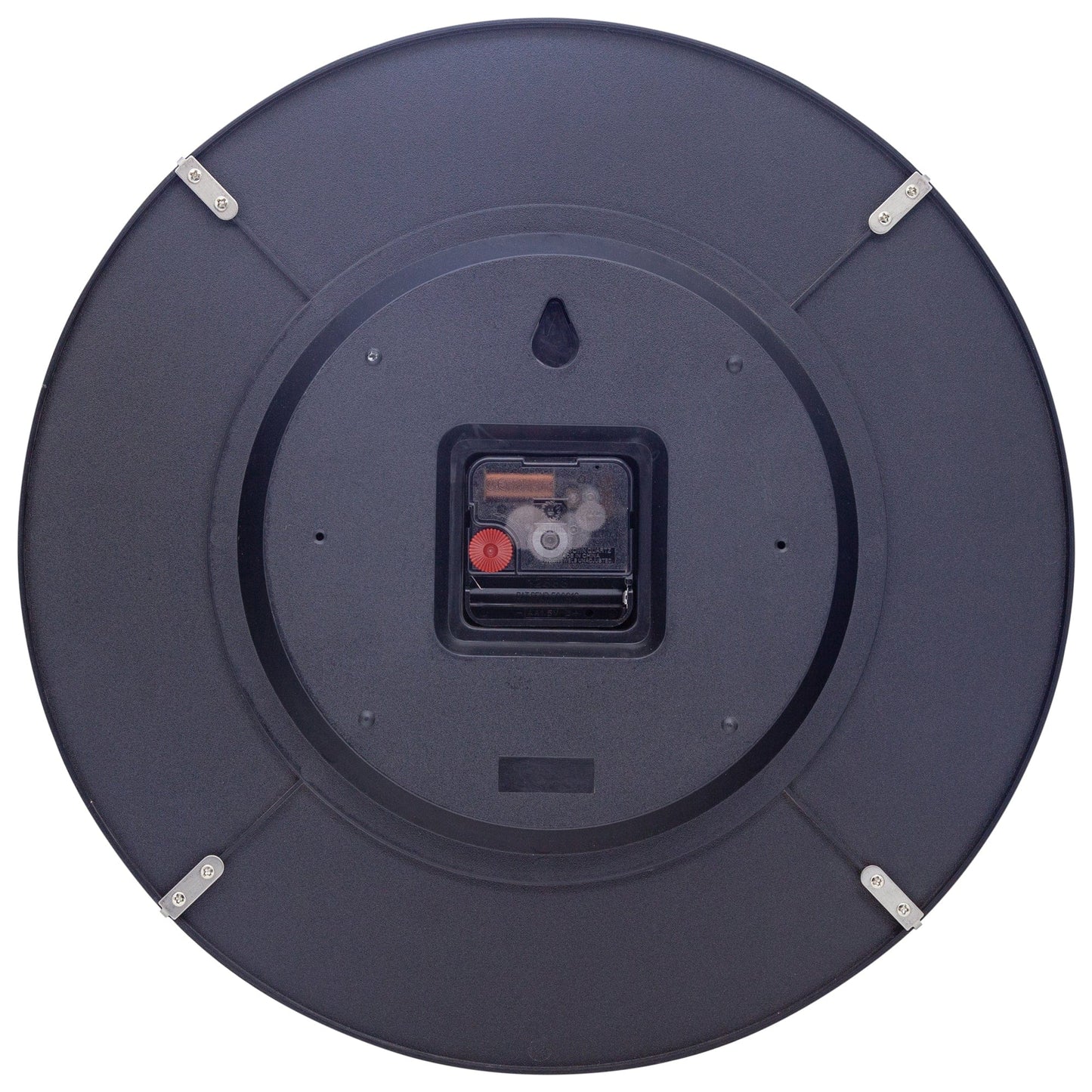 Wall Clock 35cm Domed Glass Lens - Silent - Glass -"Shade"