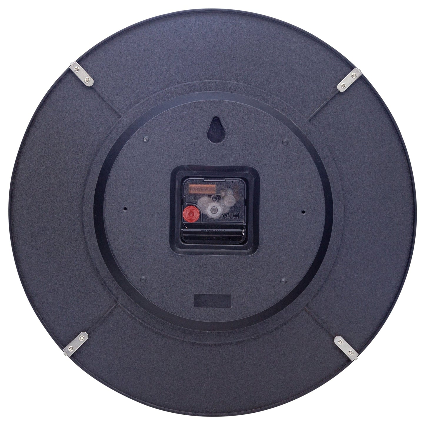 Wall Clock 35cm Domed Glass Lens - Silent - Glass -"Shade"