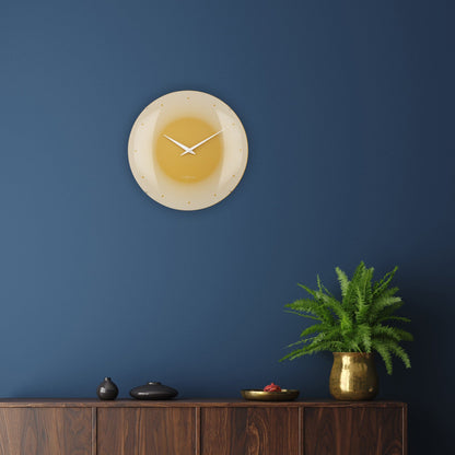 NeXtime Clocks large wall clock with 50cm domed glass lens, silent mechanism, deep design, and clear dial for modern decor.