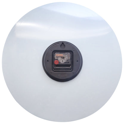 Wall clock 40cm - Silent - Green - Glass/Aluminium - "Classy Medium" | Florazo