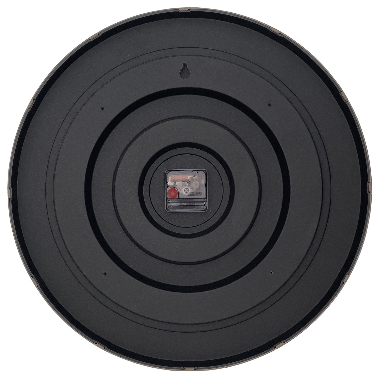 Wall clock 50cm-Silent-Black/White-Plastic-NeXtime 'Dickens Large'