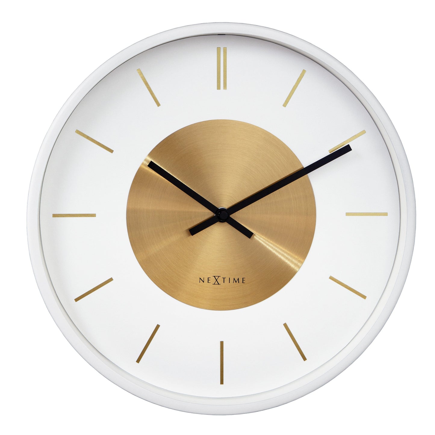 Wall Clock 25cm-Silent-Metal-NeXtime 'Retro II'
