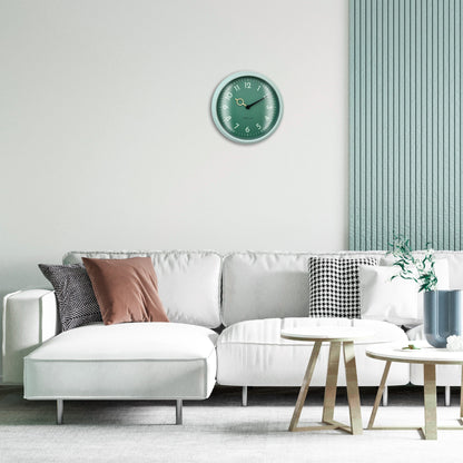 Wall Clock 30.5cm-Silent-ABS-NeXtime 'Golden Hour Wall'