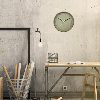 Wall clock 40cm-Silent-Metal-NeXtime 'Berlin L'