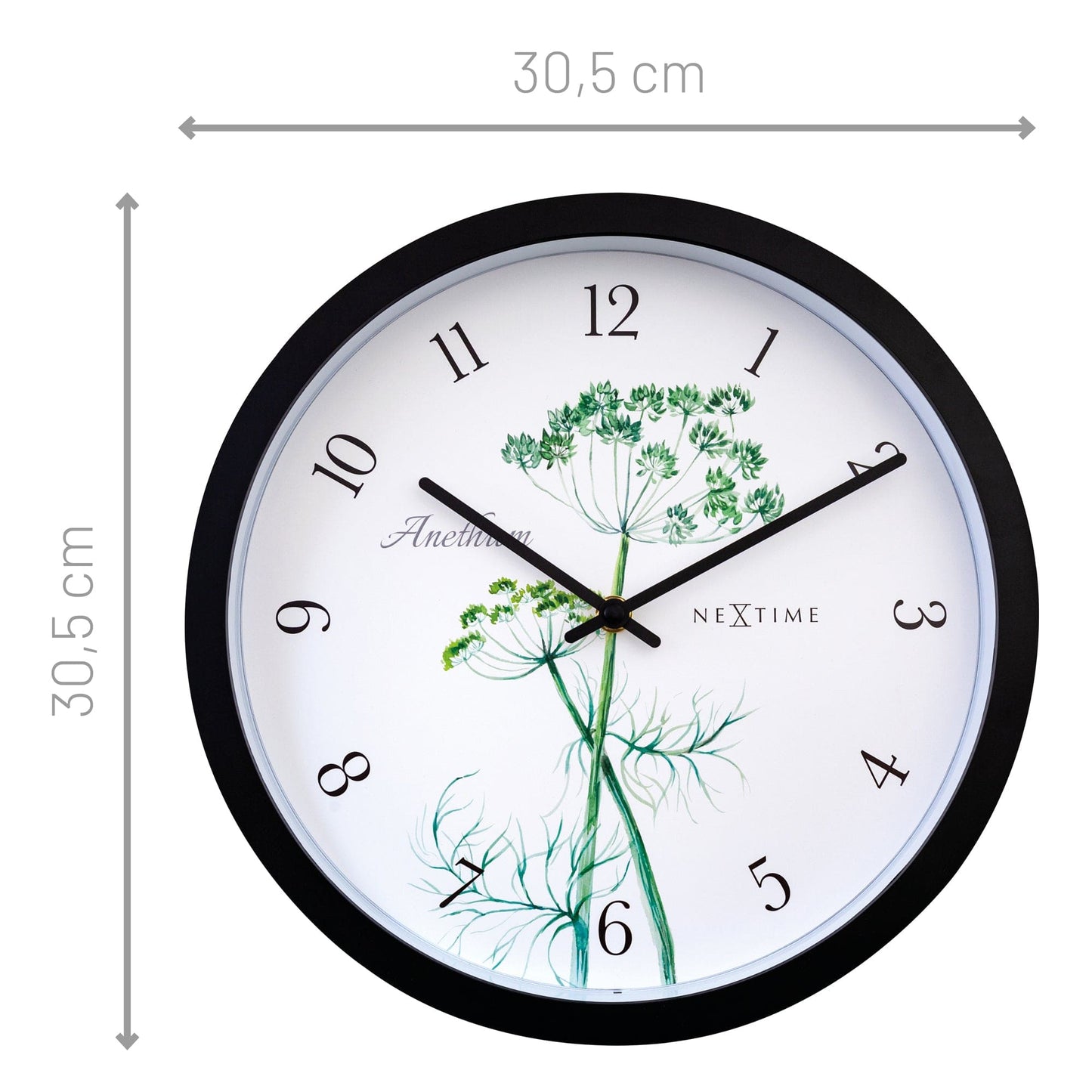 Weatherproof Outdoor clock - 30.5 cm - Anethium
