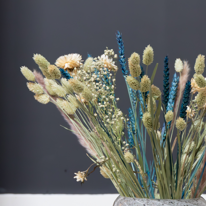 Boeket 'Trendy Cool' - Droogbloemen