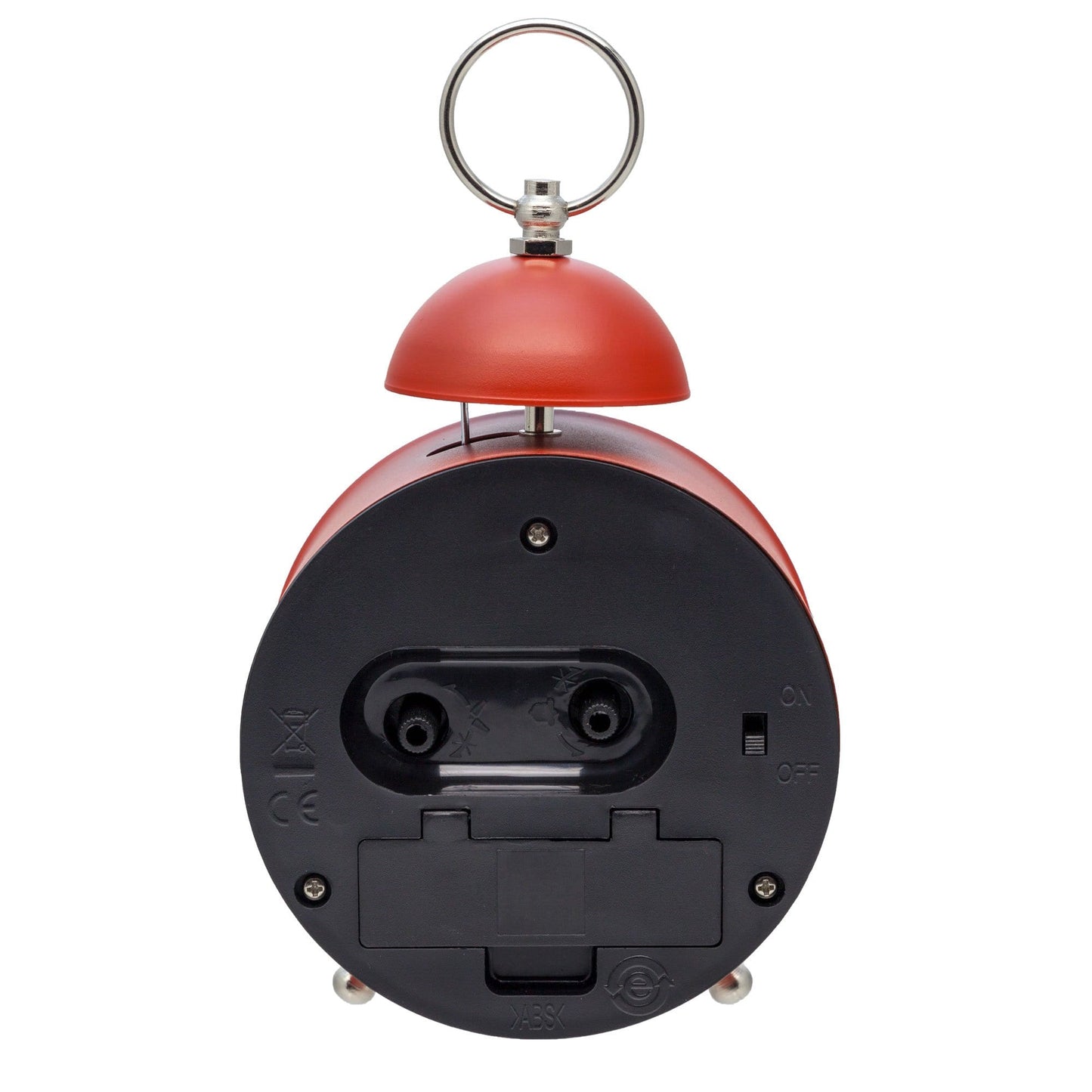 Alarm clock -  16 cm - Metal - Loud Alarm- 'Single Bell'