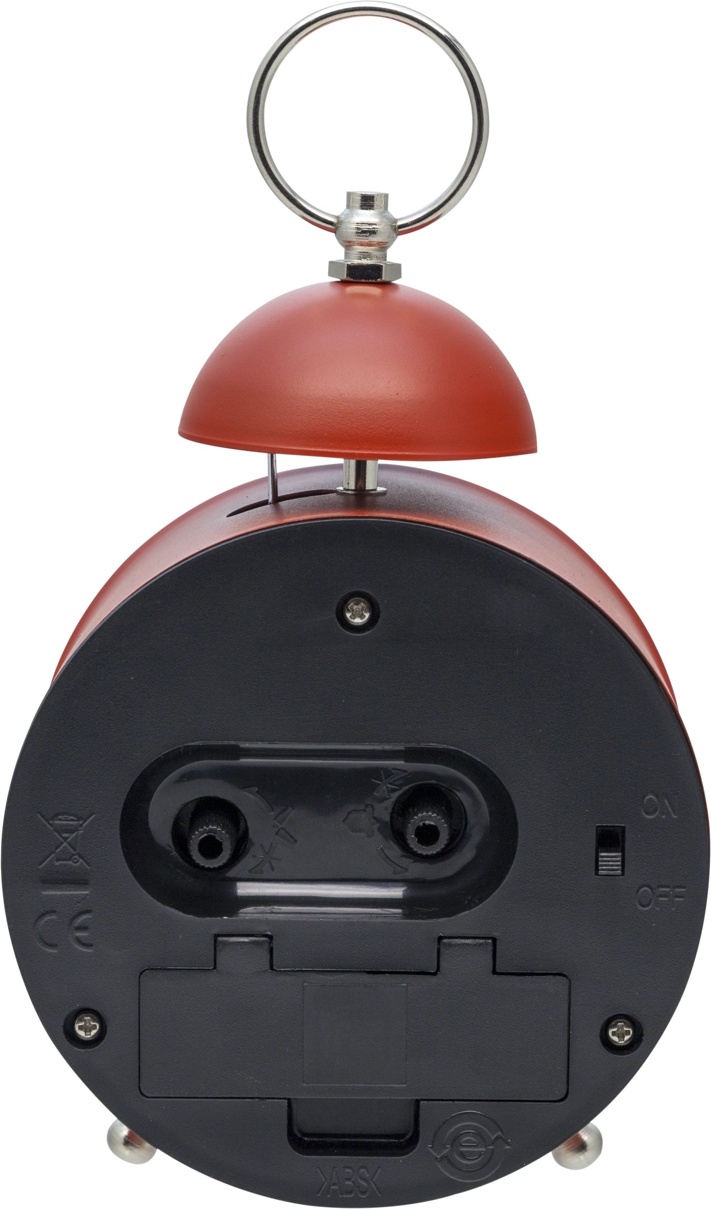 Alarm clock -  16 cm - Metal - Loud Alarm- 'Single Bell'