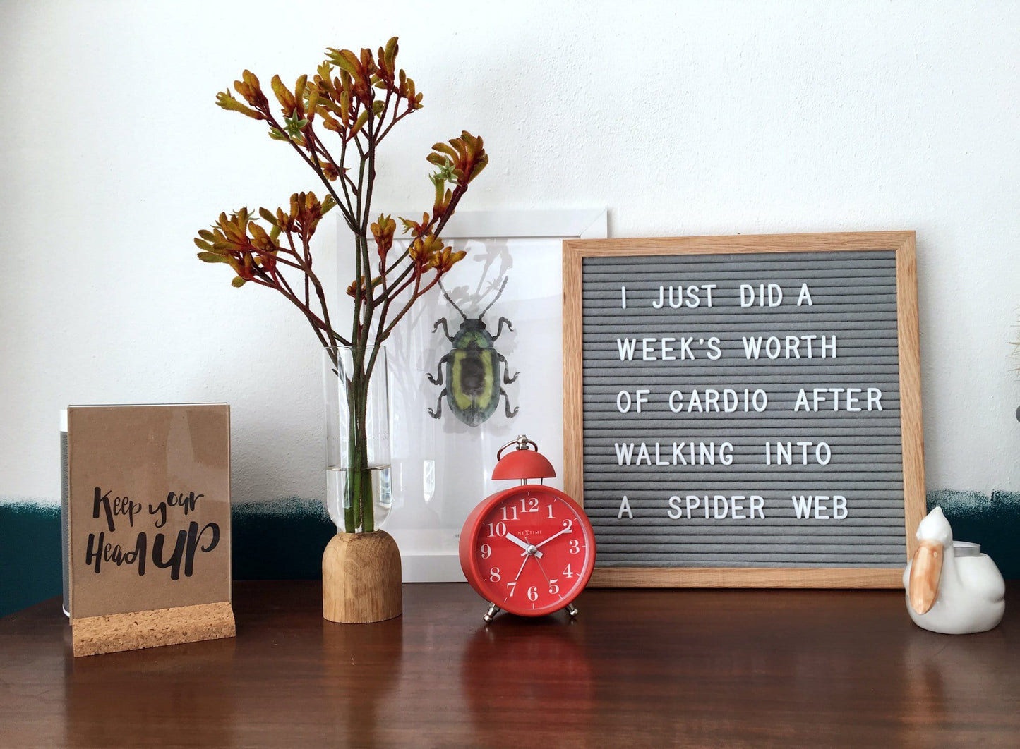 Alarm clock -  16 cm - Metal - Loud Alarm- 'Single Bell'