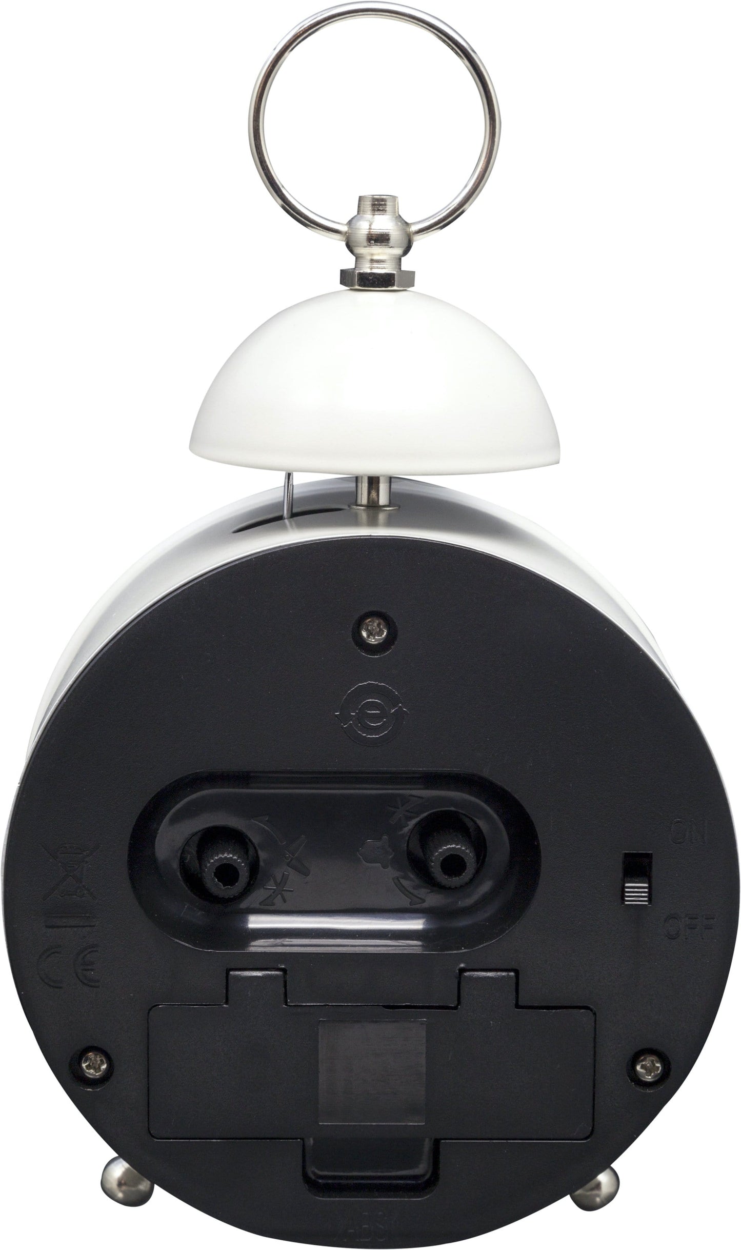 Alarm clock -  16 cm - Metal - Loud Alarm- 'Single Bell'