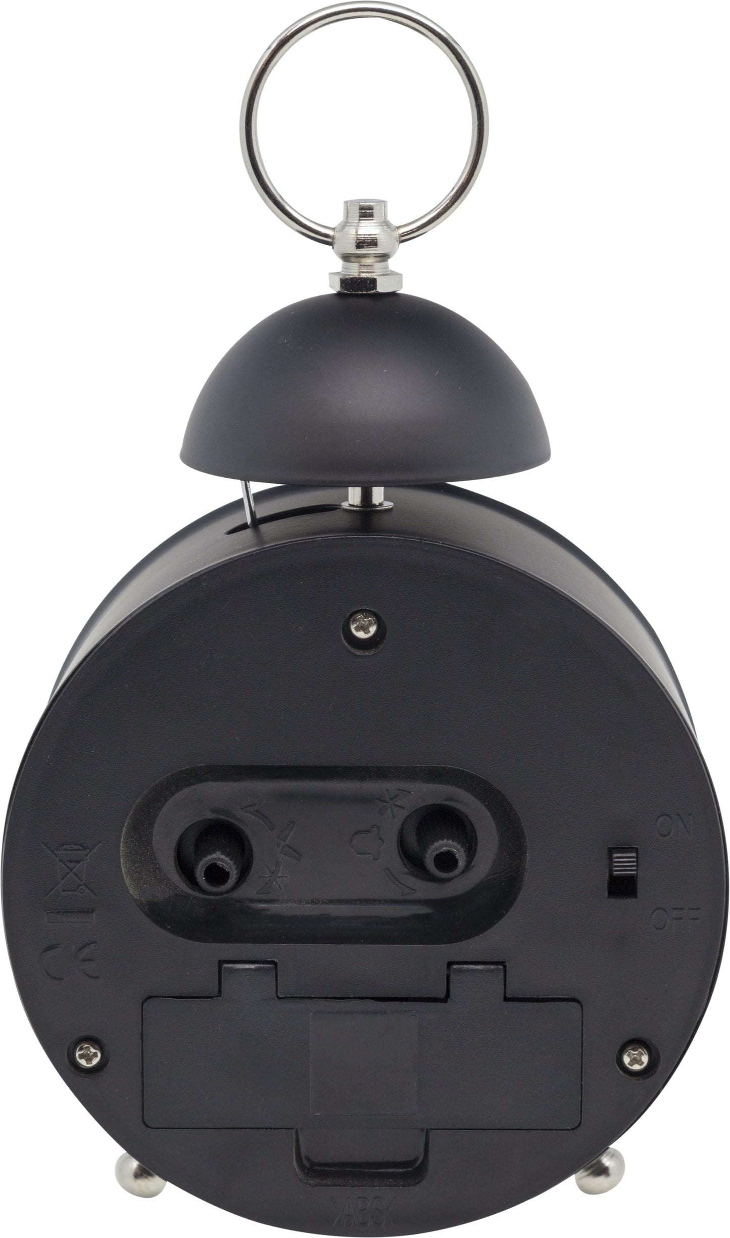 Alarm clock -  16 cm - Metal - Loud Alarm- 'Single Bell'