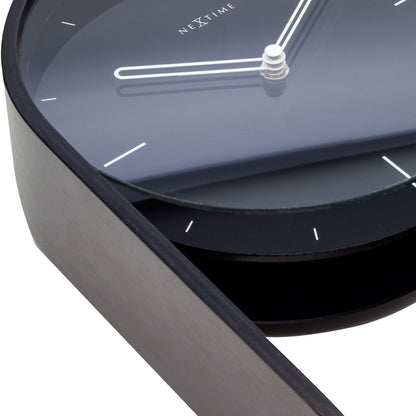 Table clock - 27 x 21 x 6,5 cm - Wood - 'Noa Table'