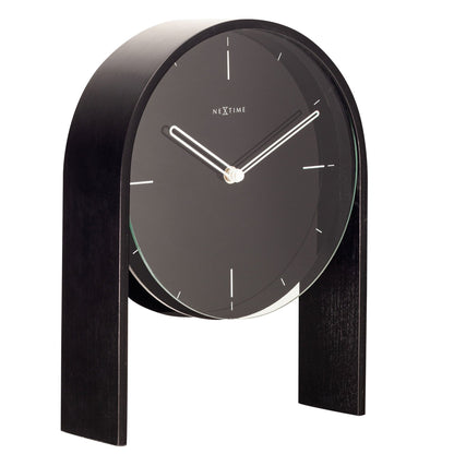 Table clock - 27 x 21 x 6,5 cm - Wood - 'Noa Table'