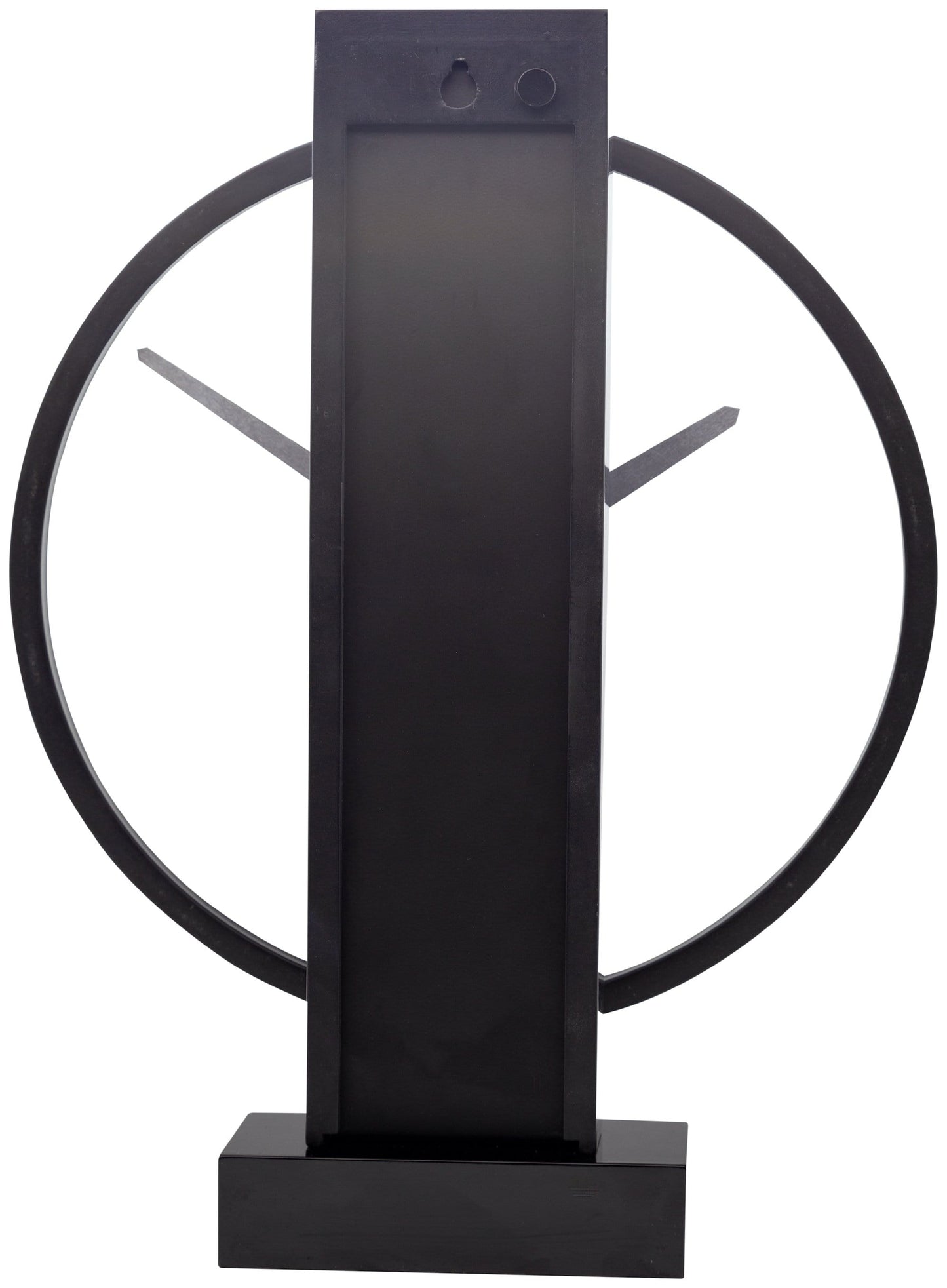Table / Wall clock - 34 x 27 cm - Wood/Steel - 'Carl Small'