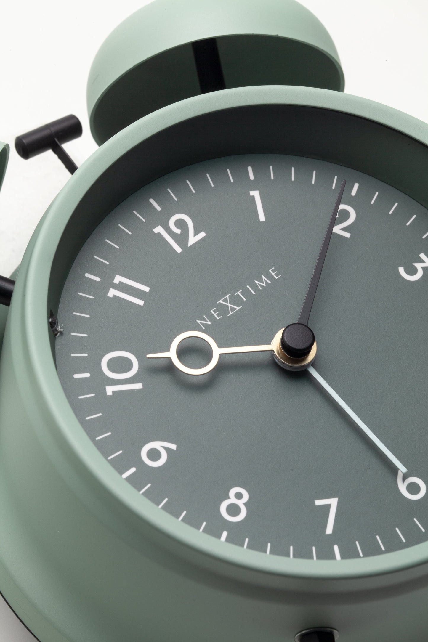 Table Alarm Clock 12 x 14 x 6cm-Metal-NeXtime "Golden Hour"