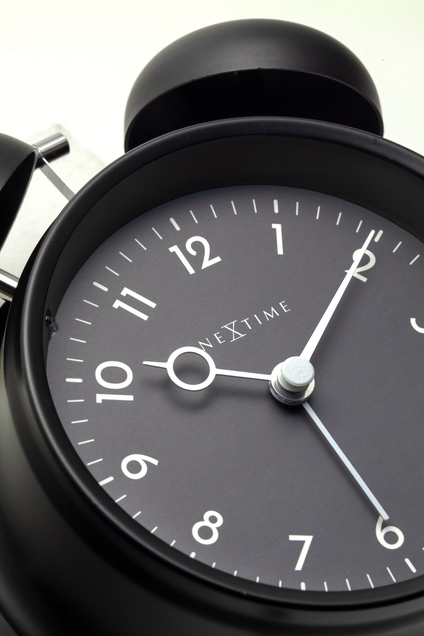 Table Alarm Clock 12 x 14 x 6cm-Metal-NeXtime "Golden Hour"