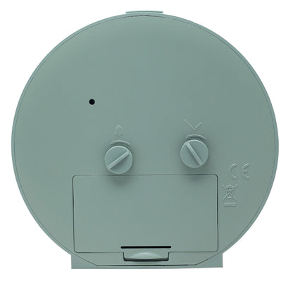 NeXtime Circle alarm clock, silent light dial, 10.5cm x 3.6cm, round tabletop clock with modern design.