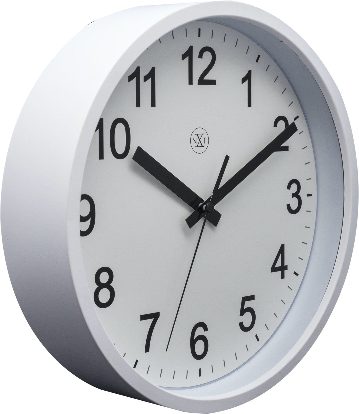 Wall clock - 25,5 cm  - Plastic -  'Robust'