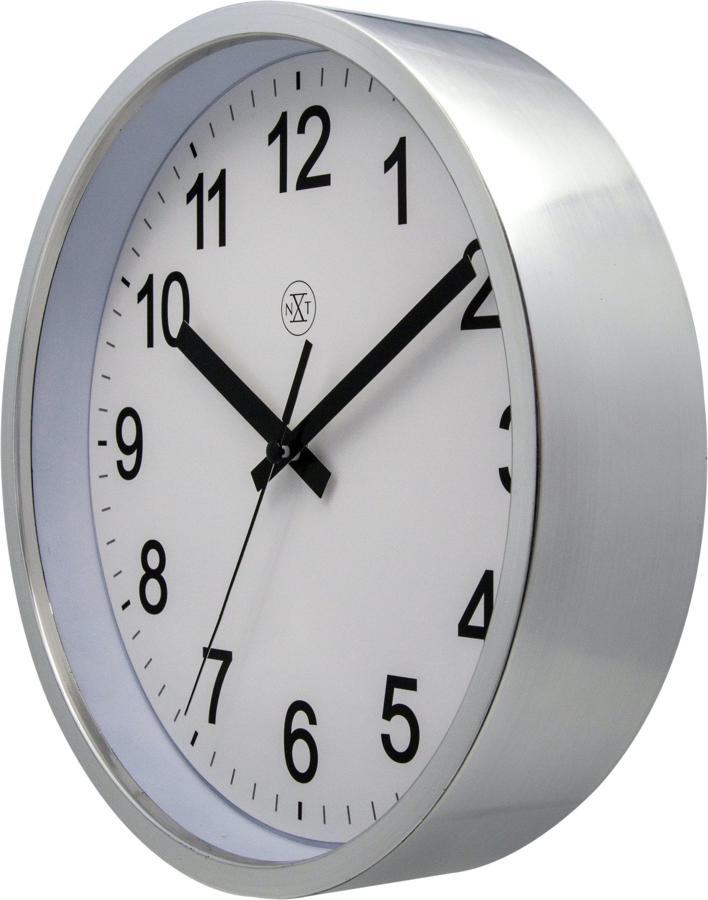 Wall clock - 25,5 cm  - Plastic -  'Robust'