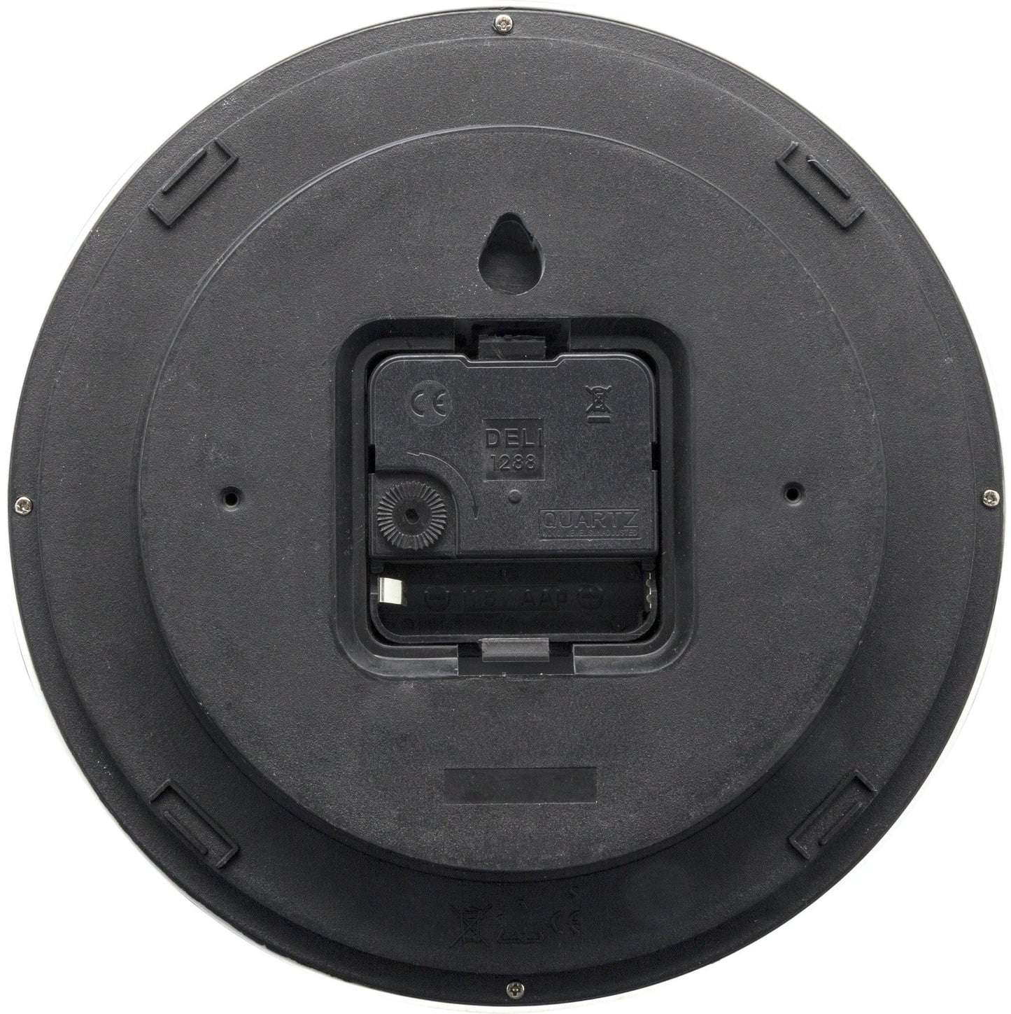 Wall clock - 20cm  - Plastic - 'Easy Small'