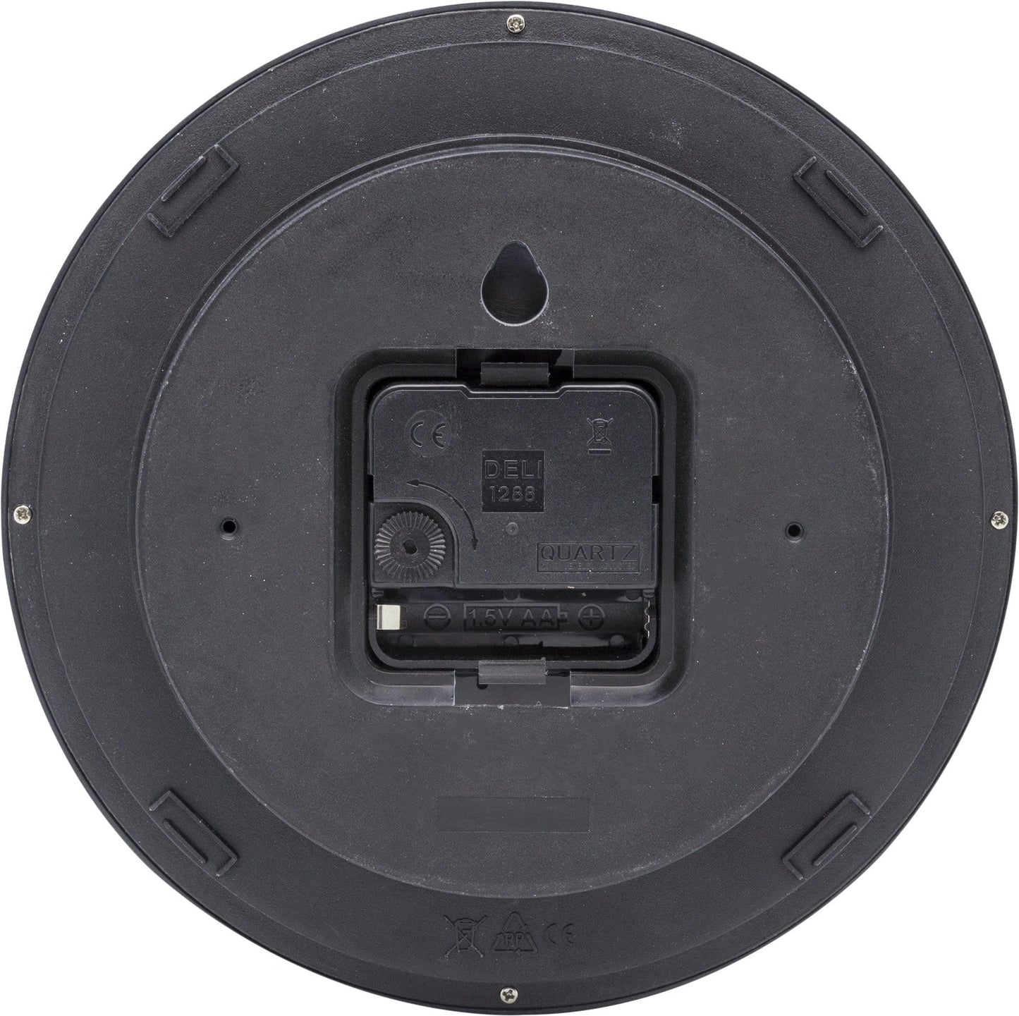 Wall clock - 20cm  - Plastic - 'Easy Small'