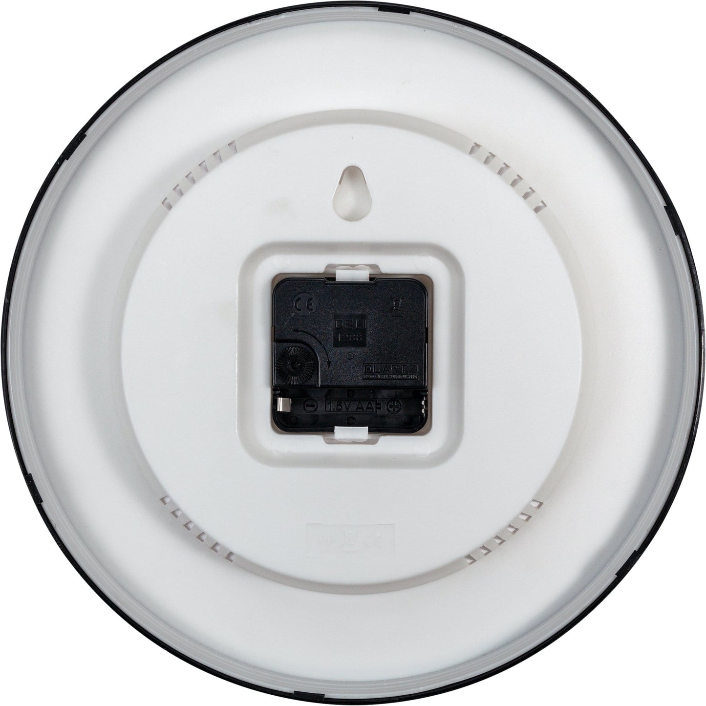 Wall clock -  25 cm - Plastic - 'Bernard'