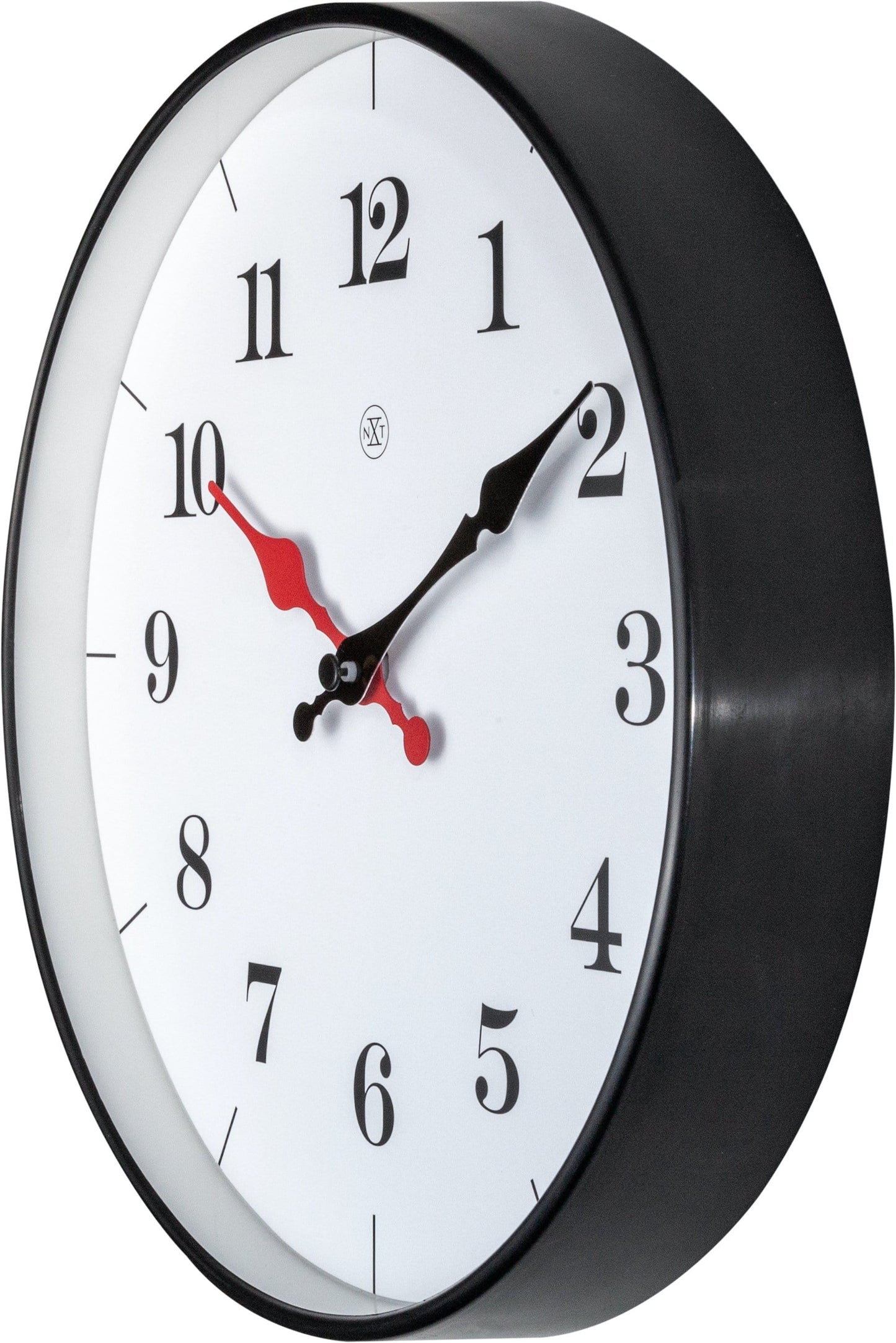 Wall clock -  25 cm - Plastic - 'Bernard'