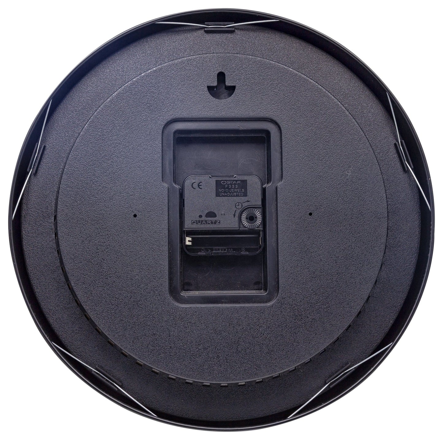 Wall clock -  30 cm - Metal -  'Half'