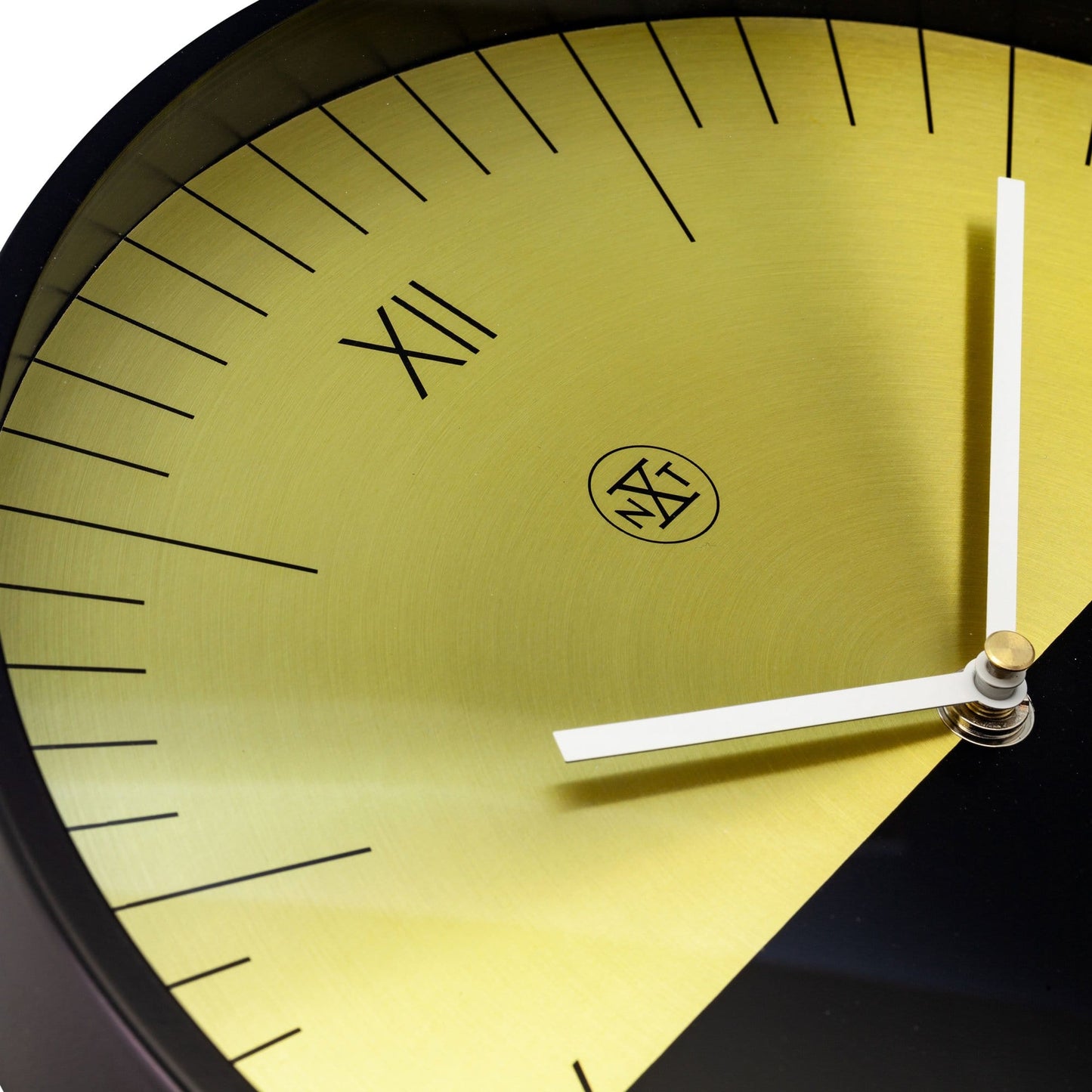 Wall clock -  30 cm - Metal -  'Half'