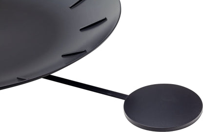 Wall clock -  30 cm - Plastic - 'Bowl'