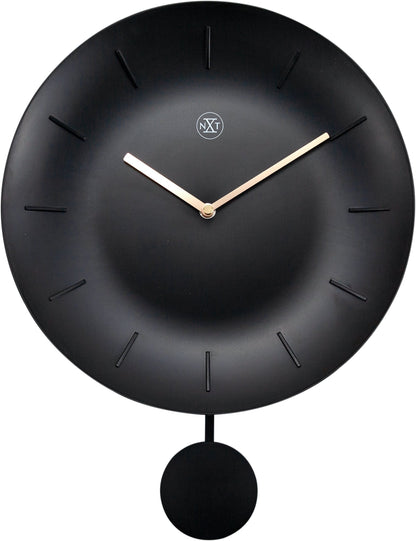 Wall clock -  30 cm - Plastic - 'Bowl'