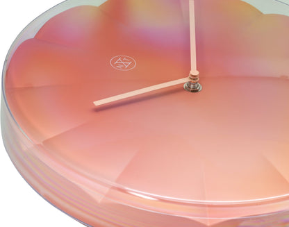 NeXtime Clocks wall clock, 29.5 cm, plastic, "Sweet" design with colorful, playful details on a white background.