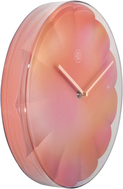 NeXtime Clocks wall clock, 29.5 cm plastic with a sweet design, showing the left side of the clock face.
