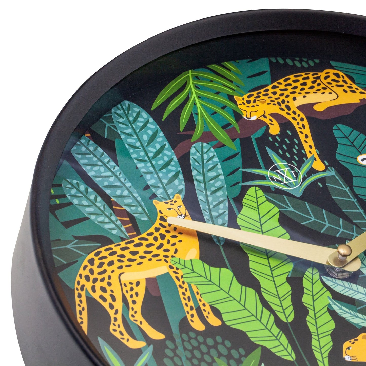 Wall clock -  30 cm - Plastic - 'Urban Jungle'