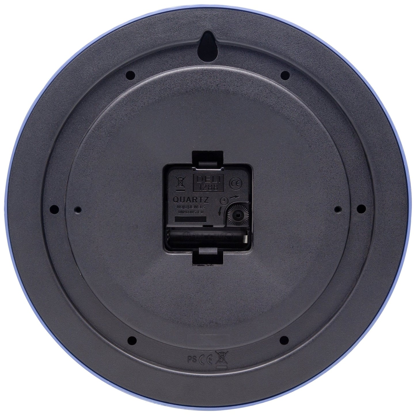 Wall clock -  26 cm - Plastic - 'Apollo'