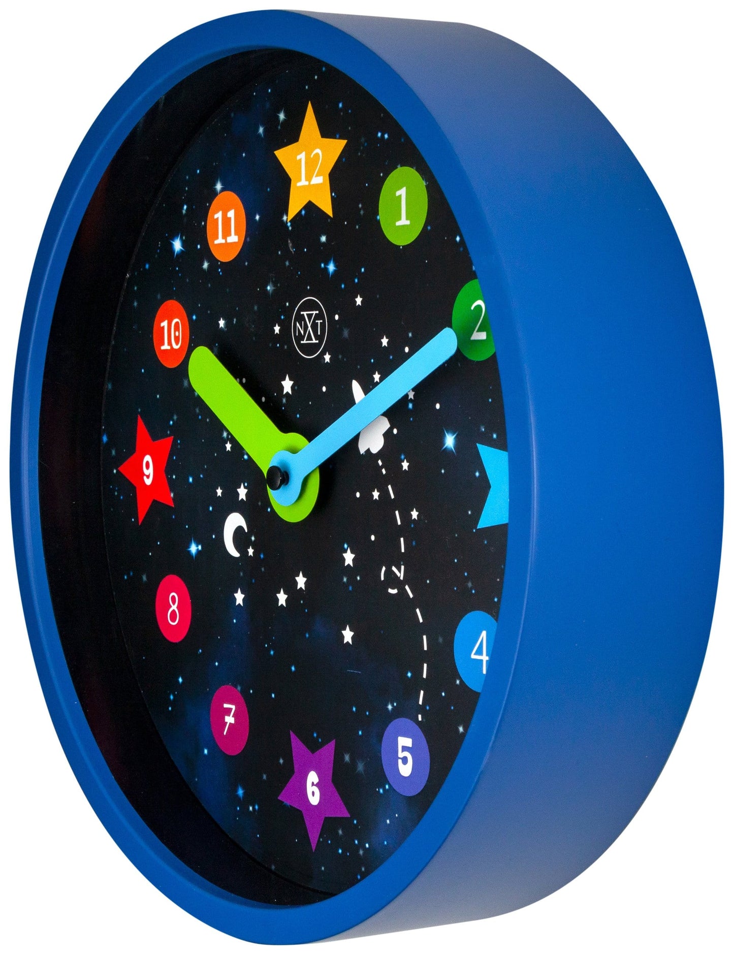 Wall clock -  26 cm - Plastic - 'Apollo'